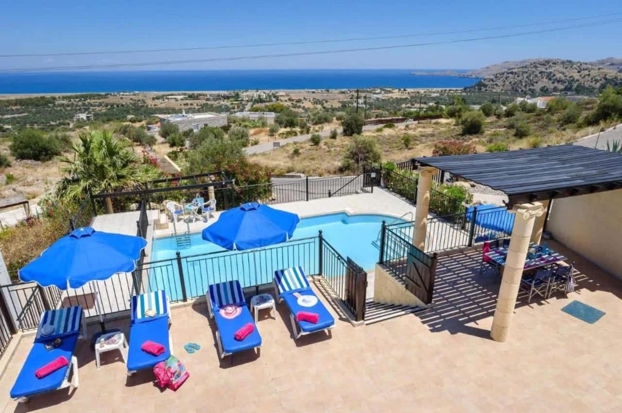 Little Blue Sea View Kalathos Villa W Private Pool Vilă