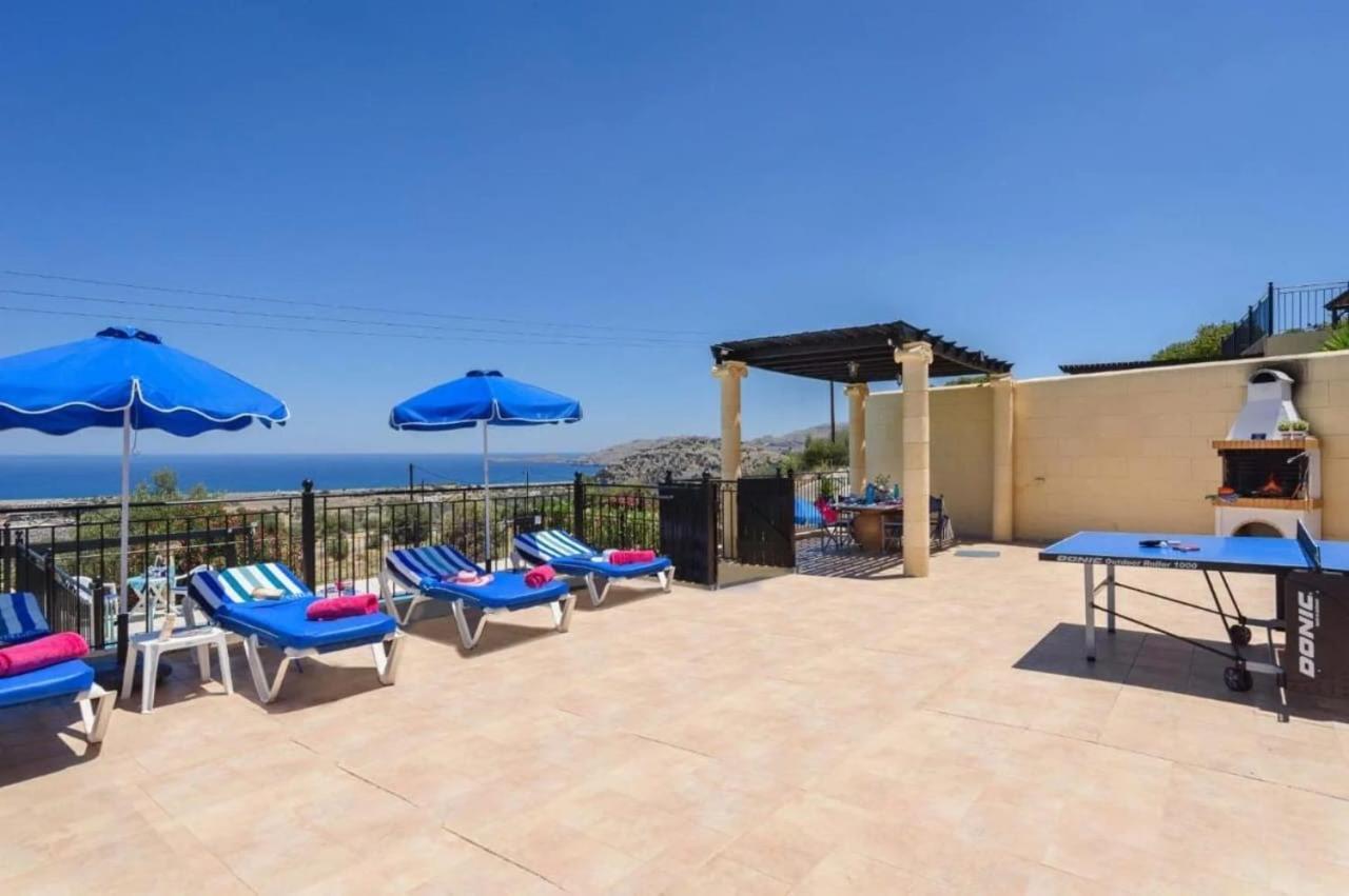 Little Blue Sea View Kalathos Villa W Private Pool